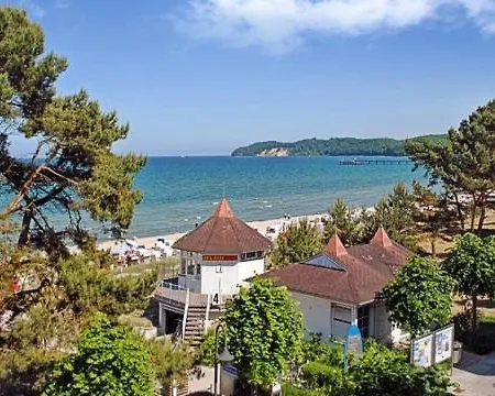 Strandvilla Aegir Mit Ostseeblick Und Strandkorb Am Apartment *