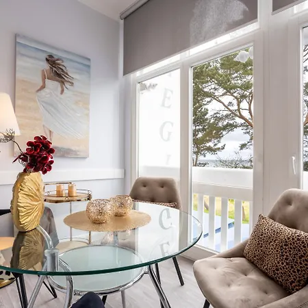 Strandvilla Aegir Mit Ostseeblick アパート *