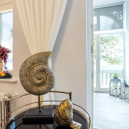 Strandvilla Aegir Mit Ostseeblick Und Strandkorb Am Appartamento Binz