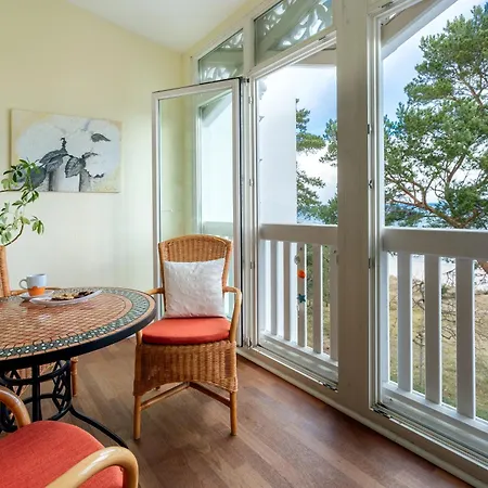 Strandvilla Aegir Mit Ostseeblick Und Strandkorb Am Binz