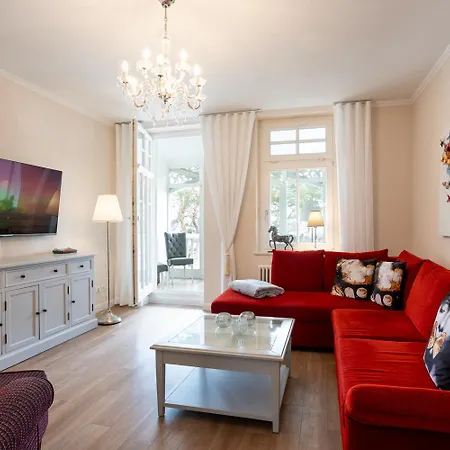 Apartamento Strandvilla Aegir Mit Ostseeblick *