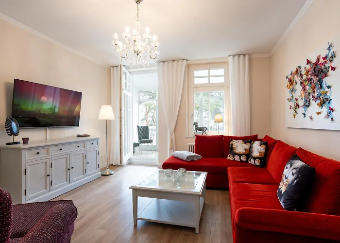Apartment Strandvilla Aegir Mit Ostseeblick *